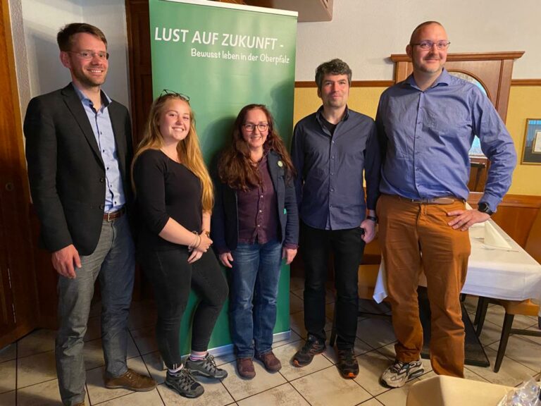 Neuer Ortsverband im Landkreis: Die Weidener Grünen gratulieren 🌻